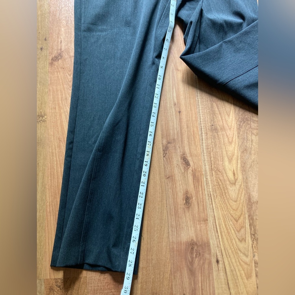 Talbots Petites Stretch Gray Women’s Straight Leg Dress Pants Slacks NWT Sz 12 - Picture 7 of 10